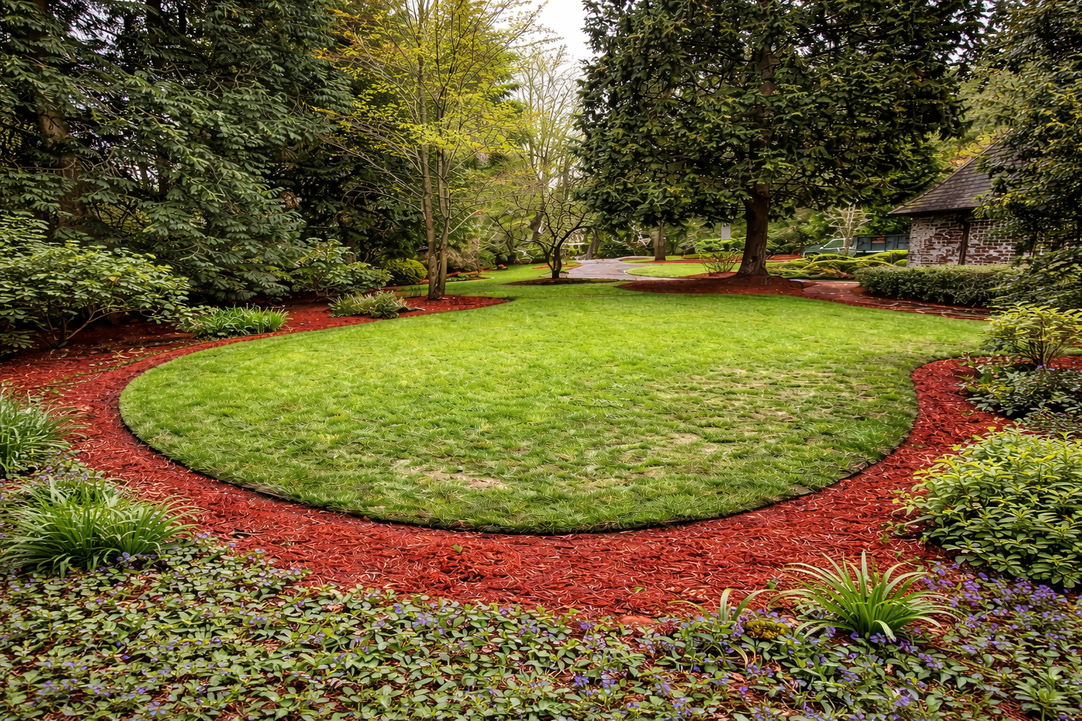 Bark Dust & Dark Mulch Application: Enhance Your Garden's Beauty with Expert Care